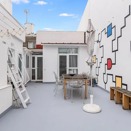 Home2book Spacious Art & Terrace Duplex Palmas Holiday home